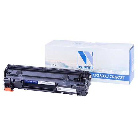 Картридж лазерный NV PRINT (NV-CF283X/737) для HP/CANON LJ M201/225/ MF211/212/216, ресурс 2200 стр., NV-CF283X/Canon 362894 - фото 332592