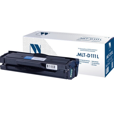 Картридж лазерный NV PRINT (NV-MLT-D111L) для SAMSUNG SL-M2020/2022/2070/2071, ресурс 1800 стр. 362898 - фото 332596