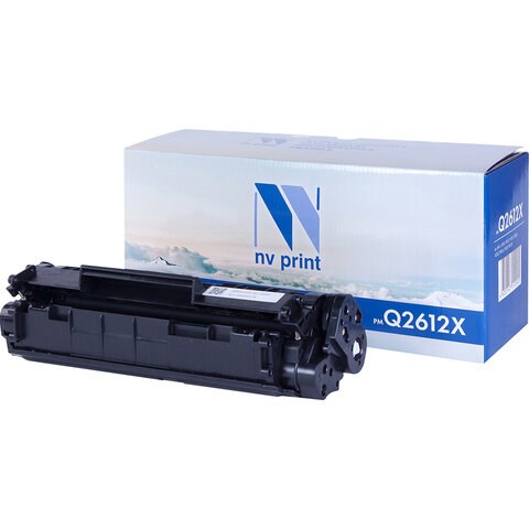 Картридж лазерный NV PRINT (NV-Q2612X) для HP LJ 1010/1012/1015/1020/1022/3015, ресурс 3500 стр. 362899 - фото 332597