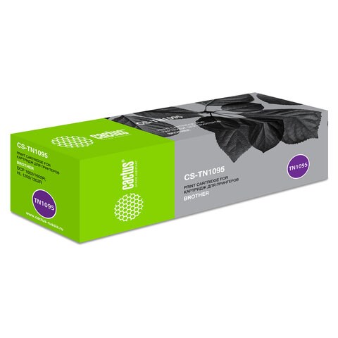 Картридж лазерный CACTUS (CS-TN1095) для BROTHER DCP-1602/1602R/HL-1202/1202R, ресурс 1500 стр. 362965 - фото 332648