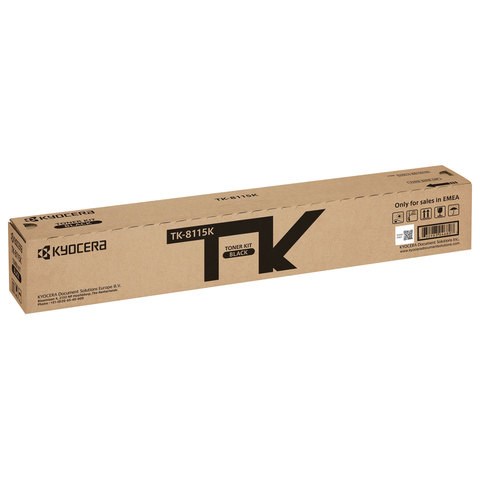 Тонер-картридж KYOCERA (TK-8115K) M8124cidn/M8130cidn, черный, ресурс 12000 стр., оригинальный, 1T02P30NL0 363059