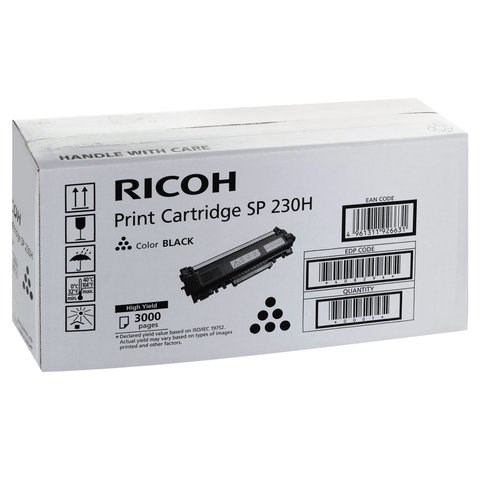 Картридж лазерный RICOH (SP 230HE) SP 230SFNw / 230DNw, оригинальный, ресурс 3000 стр., 408294 363137 - фото 332737