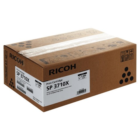 Картридж лазерный RICOH (SP 3710XE) SP 3710DN / 3710SF, оригинальный, ресурс 7000 стр., 408285 363141 - фото 332741