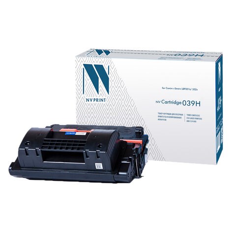 Картридж лазерный NV PRINT (NV-039H) для CANON i-SENSYS LBP 351x/352x, ресурс 25000 страниц 363195 - фото 332772