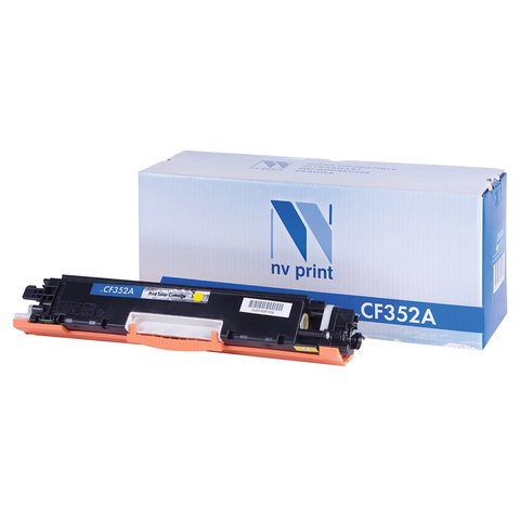 Картридж лазерный NV PRINT (NV-CF352A) для HP LJ M176n/ M177fw, желтый, ресурс 1000 страниц 363285