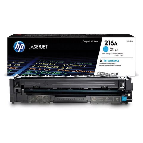 Картридж лазерный HP (W2411A) Color LaserJet M182n/M183fw, №216A, голубой, оригинальный, ресурс 850 страниц 363541 - фото 333065