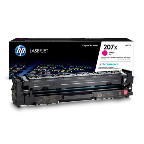 Картридж лазерный HP (W2213X) Color LJ M282/M283/M255, №207X, пурпурный, оригинальный, ресурс 2450 страниц 363551 - фото 333075