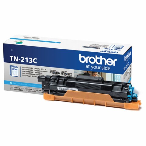 Картридж лазерный BROTHER (TN213C) HLL3230CDW/DCPL3550CDW/MFCL3770CDW, голубой, оригинальный, ресурс 1300 страниц 363553 - фото 333077