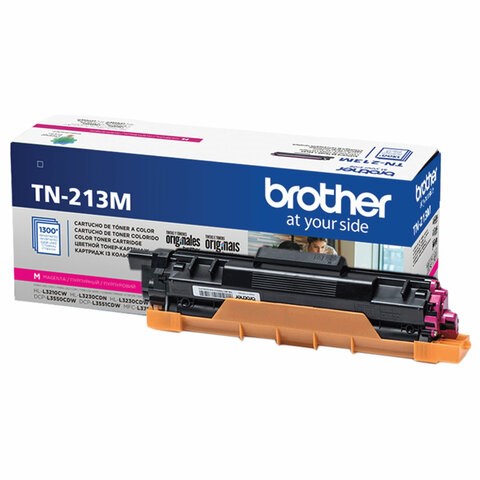 Картридж лазерный BROTHER (TN213M) HLL3230CDW/DCPL3550CDW/MFCL3770CDW, пурпурный, оригинальный, ресурс 1300 страниц 363554 - фото 333078