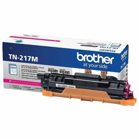 Картридж лазерный BROTHER (TN217M) HLL3230CDW/DCPL3550CDW/MFCL3770CDW, пурпурный, оригинальный, ресурс 2300 страниц 363558 - фото 333082
