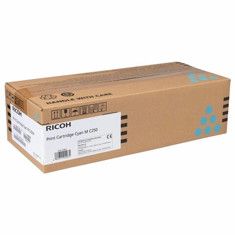 Картридж лазерный RICOH (M C250) для P300W/MC250FWB, голубой, оригинальный, ресурс 2300 страниц, 408353 363574 - фото 333098