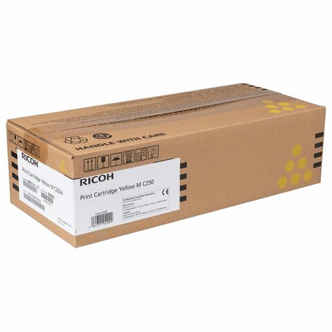 Картридж лазерный RICOH (M C250) для P300W/MC250FWB, желтый, оригинальный, ресурс 2300 страниц, 408355 363576 - фото 333100
