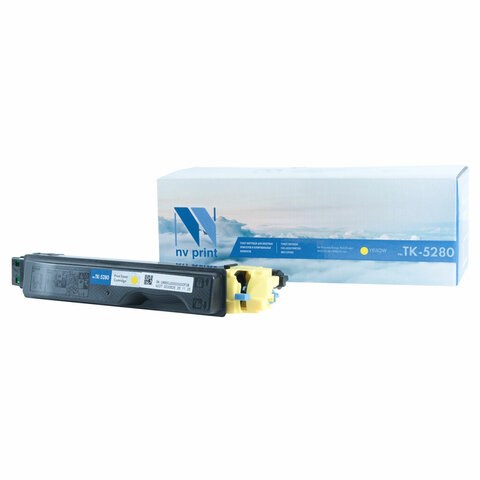 Картридж лазерный NV PRINT (NV-TK-5280Y) для Kyocera Ecosys P6235/M6235/M6635, желтый, ресурс 11000 страниц 363804