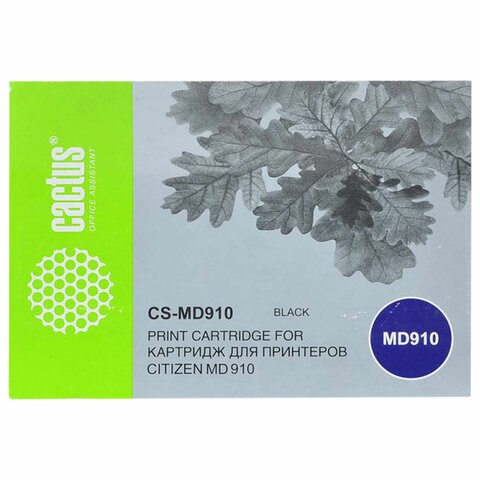 Картридж матричный CACTUS (CS-MD910) для Citizen MD-910, черный 364169 - фото 333550