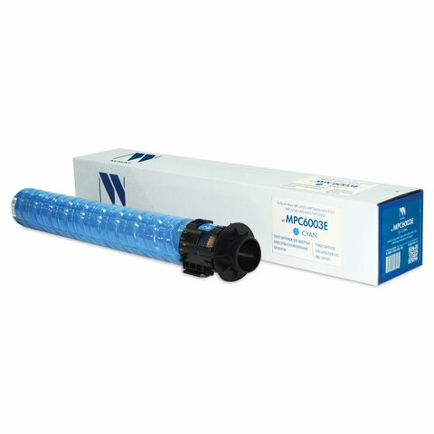 Картридж лазерный NV PRINT (NV-MPC6003EC) для Ricoh MP C4503SP/C4504SP/C4504ASP, голубой, ресурс 22500 страниц 364343