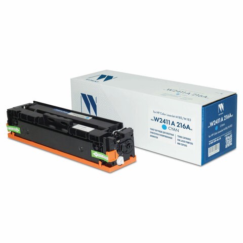 Картридж лазерный NV PRINT (NV-W2411A) для HP Color LaserJet M182/M183, голубой, ресурс 850 страниц 364362 - фото 333695
