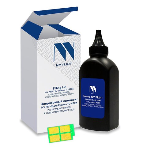 Заправочный комплект NV PRINT (NV-ZKTL-420X) Pantum P3010/M6700/M6800, тонер + чип, ресурс 6000 стр. 364394 - фото 333722
