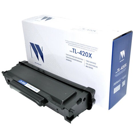 Картридж лазерный NV PRINT (NV-TL-420X) для Pantum P3010/P3300/M6700/M6800/M7100, ресурс 6000 стр. 364404 - фото 333732