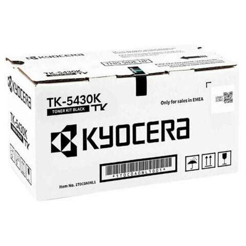 Тонер-картридж KYOCERA (TK-5430K) ECOSYS PA2100cx/MA2100cfx и другие, черный, оригинальный, ресурс 1250 страниц, 1T0C0A0NL1 364449 - фото 333744