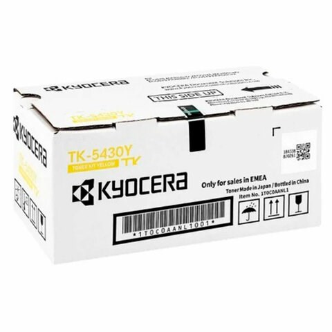 Тонер-картридж KYOCERA (TK-5430Y) ECOSYS PA2100cx/MA2100cfx и другие, желтый, оригинальный, ресурс 1250 страниц, 1T0C0AANL1 364451