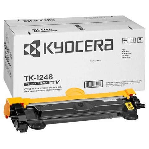 Тонер-картридж KYOCERA (TK-1248) PA2001/PA2001w/MA2001/MA2001w, ресурс 1500 стр., оригинальный, 1T02Y80NL0 364468 - фото 333755