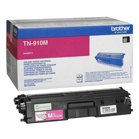 Картридж лазерный BROTHER (TN910M) HL-L9310CDW/MFC-L9570CDW, пурпурный, оригинальный, ресурс 9000 стр. 364559 - фото 333777