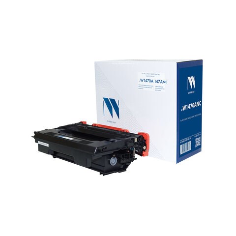 Тонер-картридж NV PRINT (NV-W1470A) для HP LJ M611/M612/M634/M635/M636, ресурс 10500 стр., БЕЗ ЧИПА, БЕЗ ГАРАНТИИ, NV-W1470ANC 364609 - фото 333808