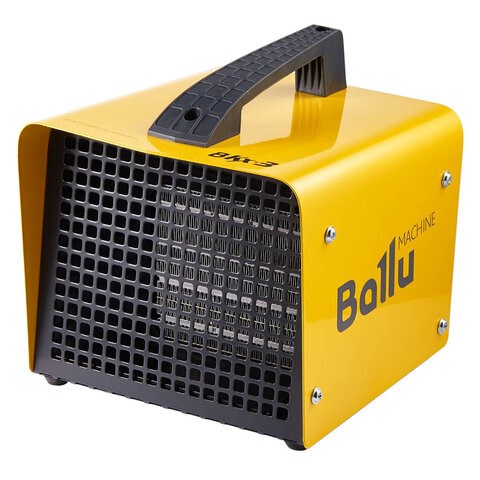 Тепловая пушка электрическая BALLU BKX-3, 2000 Вт, 220 В, терморегулятор, прямоугольная, желтая, НС-1013525 451206 - фото 334484