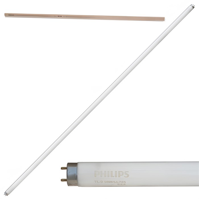Лампа люминесцентная PHILIPS TL-D 58W/54-765, 58 Вт, цоколь G13, в виде трубки 150 см, холодный дневной свет, 815900 450770 - фото 334930