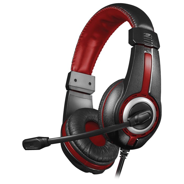 Наушники с микрофоном (гарнитура) DEFENDER Warhead G-185, проводные, 2 м, стерео, чёрно-красные, 64106 512025 - фото 335270