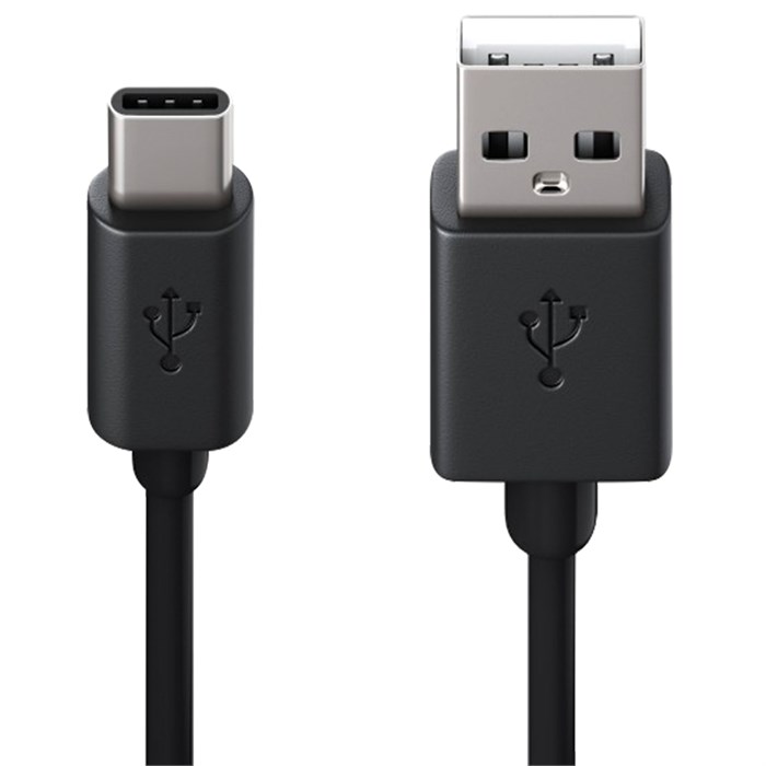 Кабель USB 2.0 AM – TypeC, 1 м, RED LINE, для подключения портативных устройств и периферии, черный 512610 - фото 335408