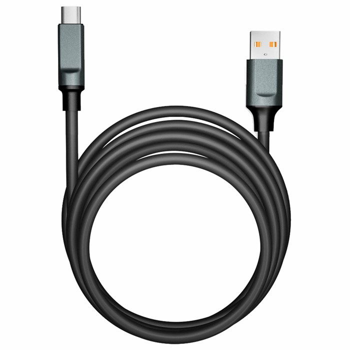 Кабель BOLD USB – Type-C 1 м, 3 А, SMARTBUY, для быстрой зарядки и передачи данных, толстый, черный, 18102 514174 - фото 338136