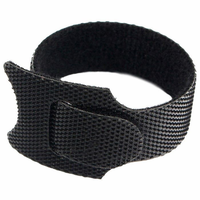 Хомуты-липучки 125x11 мм, на основе ленты Velcro, CABLEXPERT, черные (12 шт.), VT-125x11BK 514218 - фото 338300