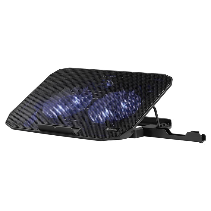 Подставка для ноутбука DEFENDER NS-513 15.6", 2 USB, держатель для смартфона, 2 вентилятора, 29513 514280 - фото 340745