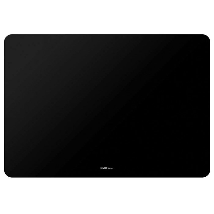 Коврик-подкладка настольный ERICH KRAUSE "Matt Total Black", A2 (590х420 мм), черный, 61240 238724 - фото 356014