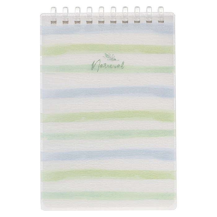 Блокнот МАЛЫЙ ФОРМАТ А6, 80 л., мягкий гребень, пластик, фольга, клетка, HATBER, NATURAL LINES, 090246, 80Б6A1мс_33481 117750