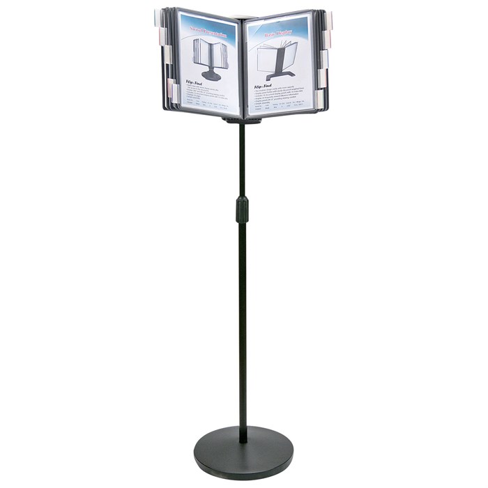 Демосистема напольная на 10 панелей, с 10 серыми панелями А4, BRAUBERG, 235339 235339