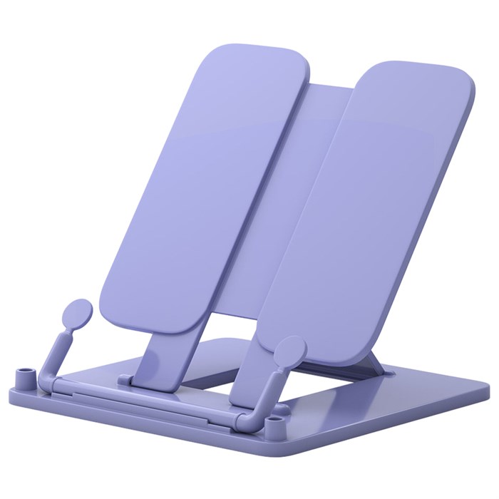 Подставка для книг и учебников ERICH KRAUSE "Pastel", пластиковая, фиолетовая, 53533 239010