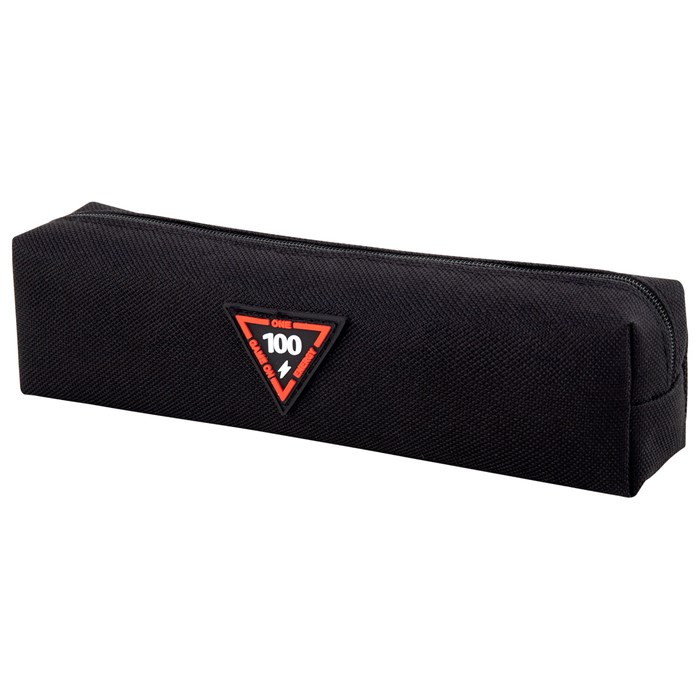 Пенал ЮНЛАНДИЯ ЮНИОР, 1 отделение, полиэстер, аппликация, "Energy", 20х6х4 см, 273799 273799