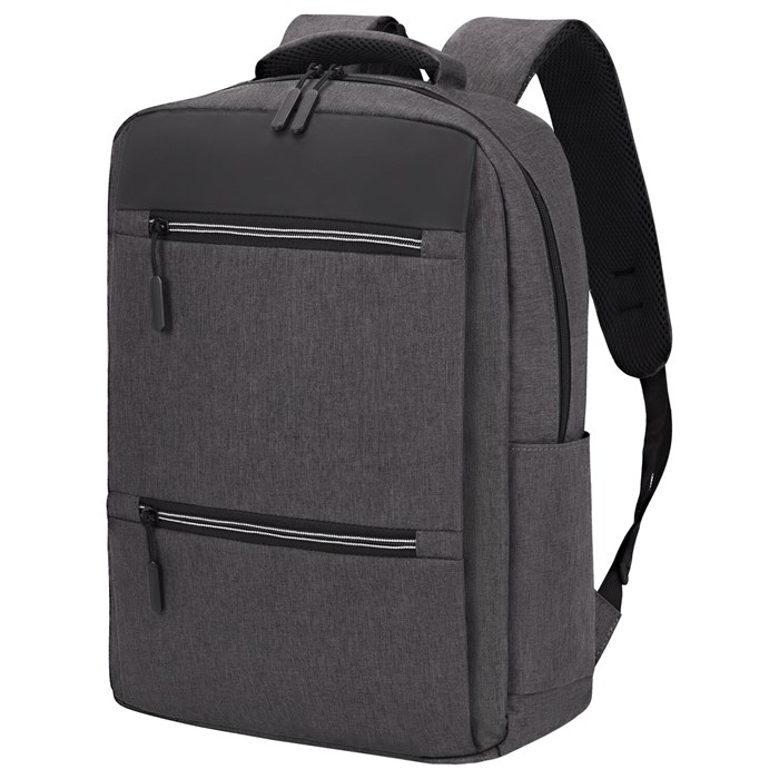 Рюкзак HEIKKI PANEL (ХЕЙКИ) отделение для ноутбука, USB-порт, багажная лента, серый, 44x30x13 см, 273903 273903