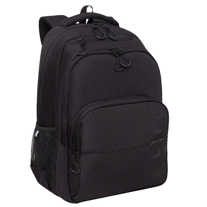 Рюкзак GRIZZLY школьный, анатомическая спинка, 2 отделения, для мальчиков, "LIFE", чёрный, 45х32х23 см, RU-430-10/1 274208