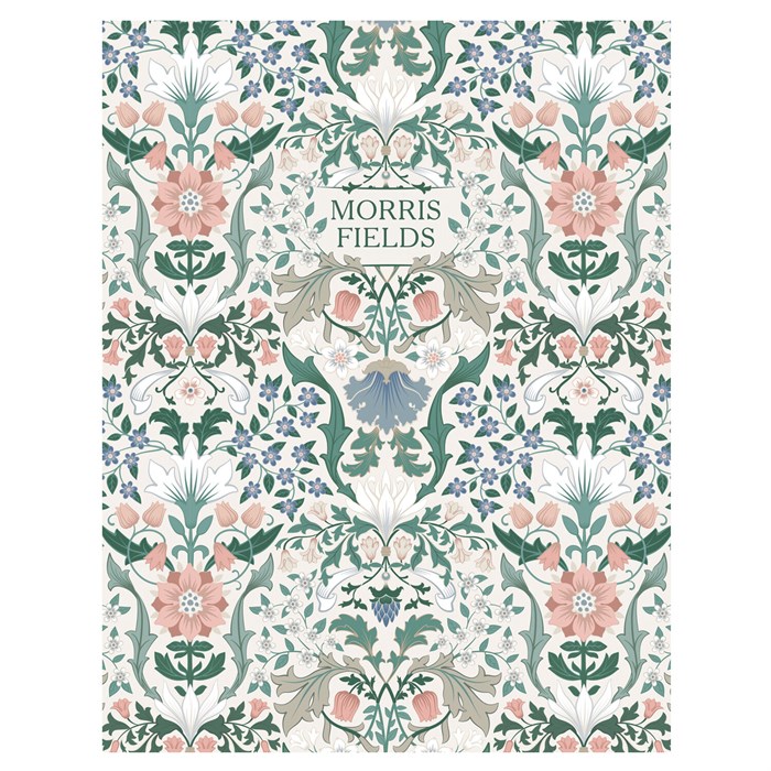 Тетрадь на кольцах А5 175х215 мм, 160 л., твердый картон, клетка, HATBER, "Morris", 080222, 160ТК5В1_29506 405414