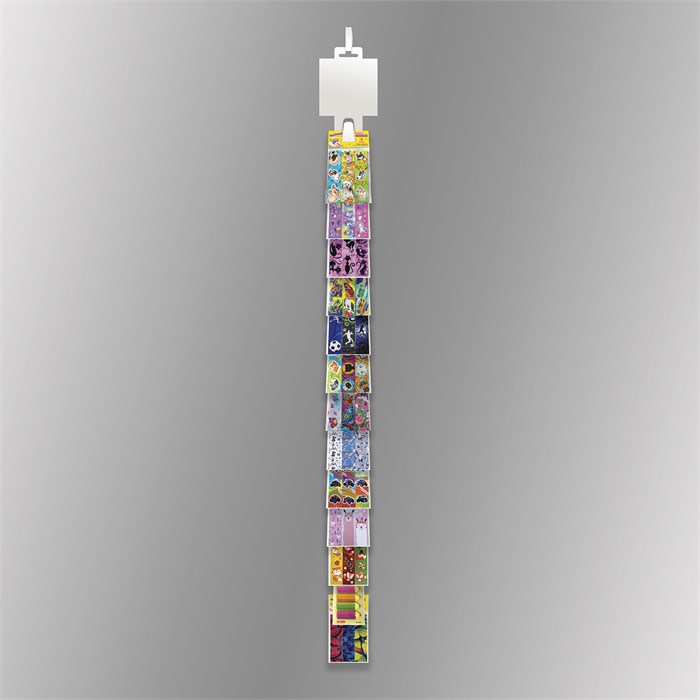 Стриплента на 13 замков, 980х50 мм, с топпером, толщина 0,5 мм, полипропилен, NoName, 504887 504887