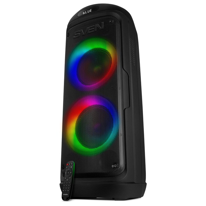 Колонка портативная SVEN PS-770, 100 Вт, TWS, Bluetooth, FM, USB, microSD, LED-дисплей, черный, SV-021719 514318