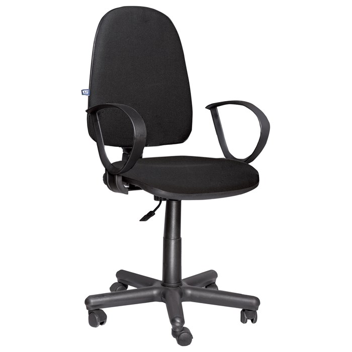 Кресло "Jupiter GTP", с подлокотниками, черное, C-11 530559