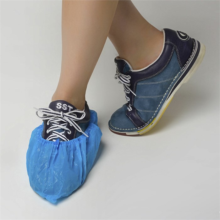 Бахилы медицинские синие КОМПЛЕКТ 100 штук (50 пар), 4,5 г, ПНД, ЧИСТОВЬЕ, 603-385 631067