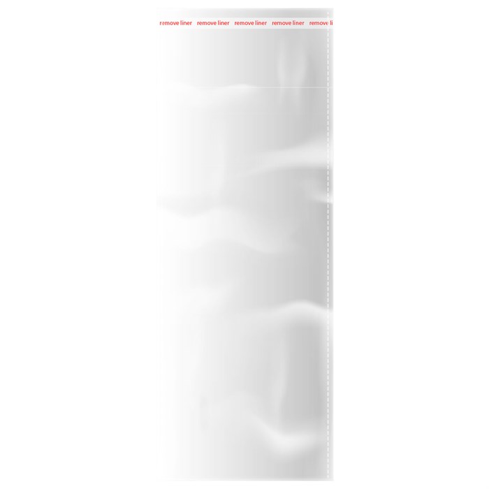 Пакеты БОПП с клеевым клапаном КОМПЛЕКТ 100 штук, 9 х 20 + 4 см, 25 мкм с усиленным швом, BRAUBERG, 700403 700403