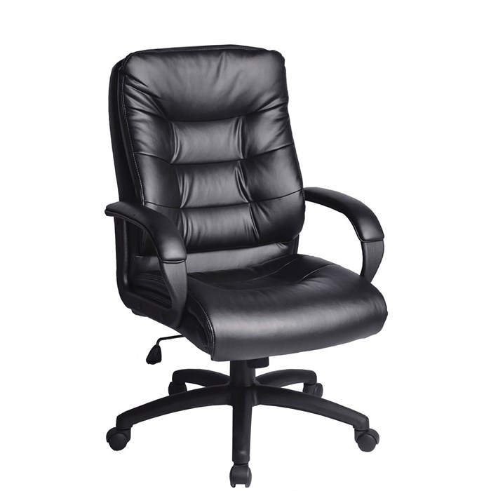 Кресло руководителя BRABIX "Supreme" EX-503, экокожа, черное 530873