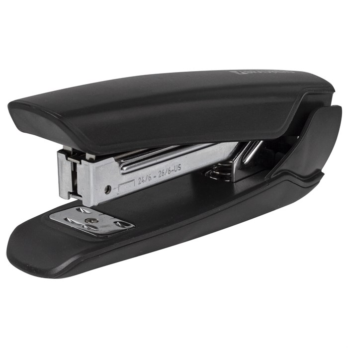 степлeр №24/6, 26/6 BRAUBERG "ULTRA", до 30 листов, с антистеплeром 228756