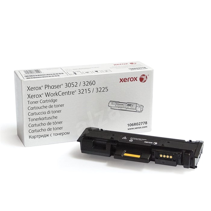 Тонер-картридж XEROX (106R02778) WC 3215/3225/Phaser 3052/3260, оригинальный, ресурс 3000 стр. 320599